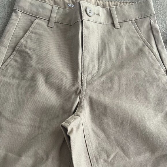 Old Navy Boys/Girls Beige Shorts Size 7 Slim NWT. - Picture 2 of 4